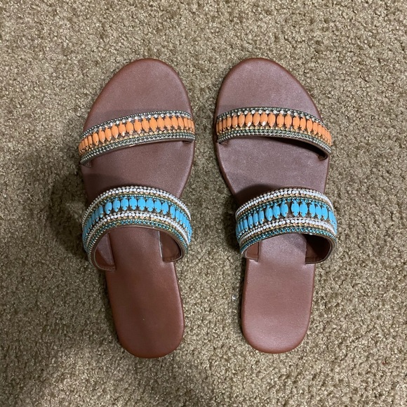 Jeweled Sandals - Picture 1 of 1